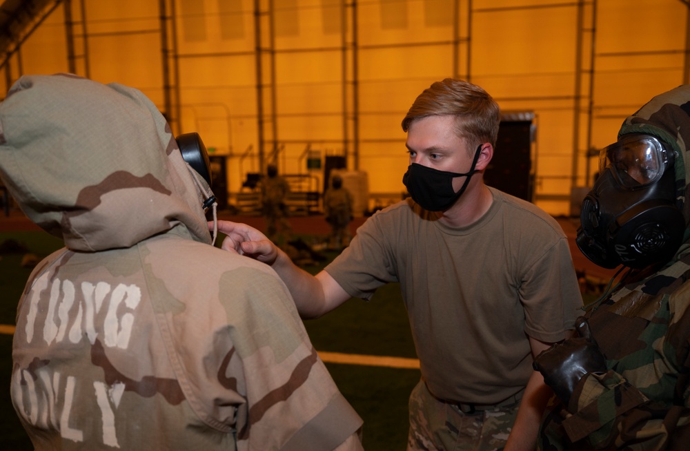 310th Space Wing CBRN Training