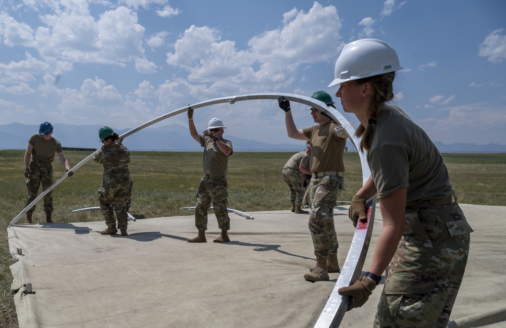 380th SPCS team-building and training