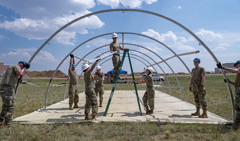 380th SPCS team-building and training