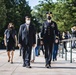 President of the Republic of Palau Surangel S. Whipps Jr. Participates in an Armed Forces Full Honors Wreath-Laying Ceremony at the Tomb of the Unknown Soldier