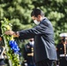 President of the Republic of Palau Surangel S. Whipps Jr. Participates in an Armed Forces Full Honors Wreath-Laying Ceremony at the Tomb of the Unknown Soldier