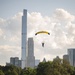 US Navy Leap Frogs Jump Over Central Park