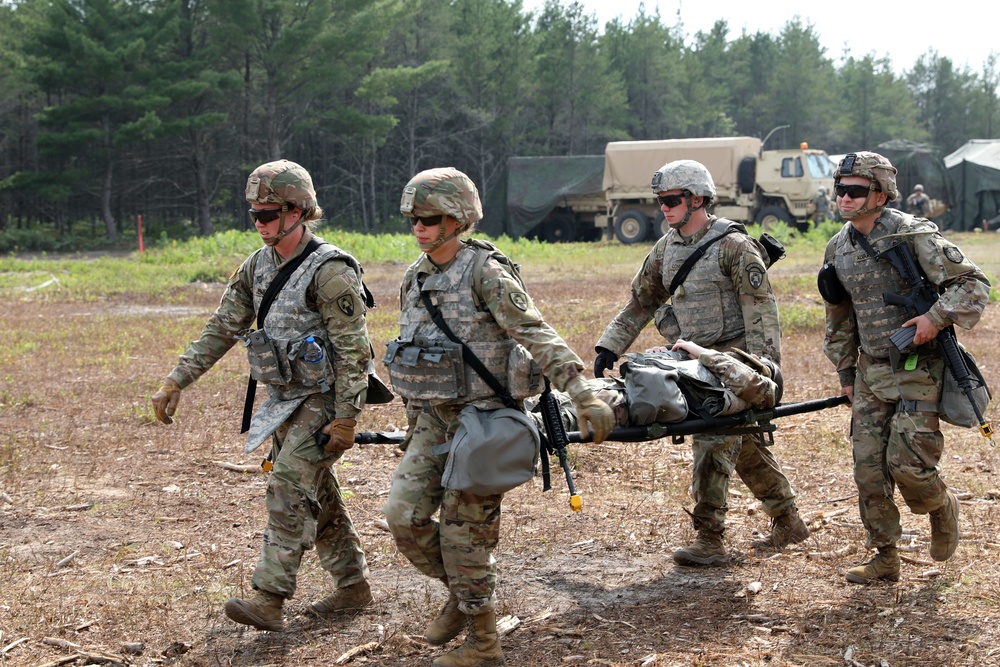 Base Camp Hawkeye Completes Mass Casualty Training At Northern Strike 21