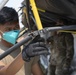 California State Guard build portable shelters