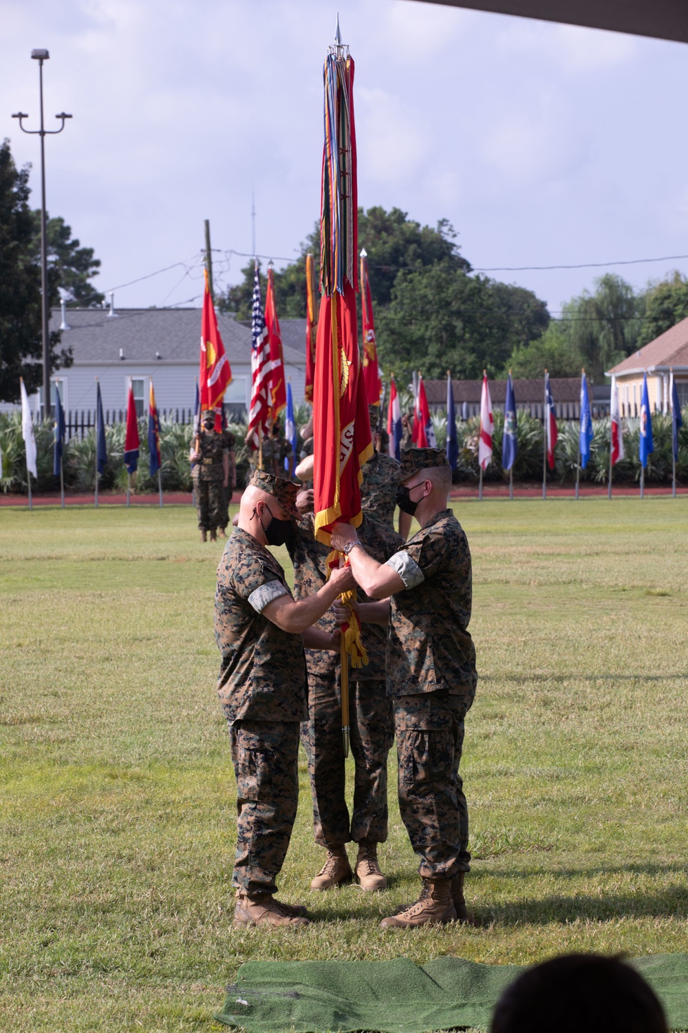 4th Marine Logistics Group Change of Command Ceremony