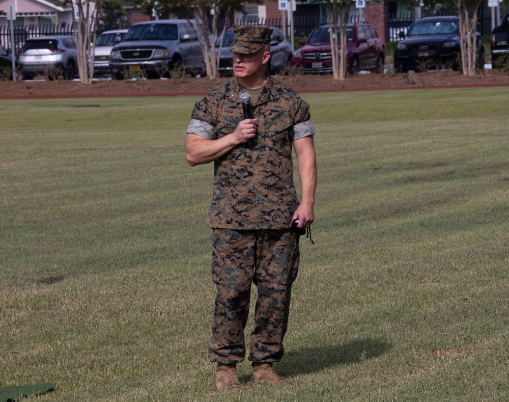 4th Marine Logistics Group Change of Command Ceremony