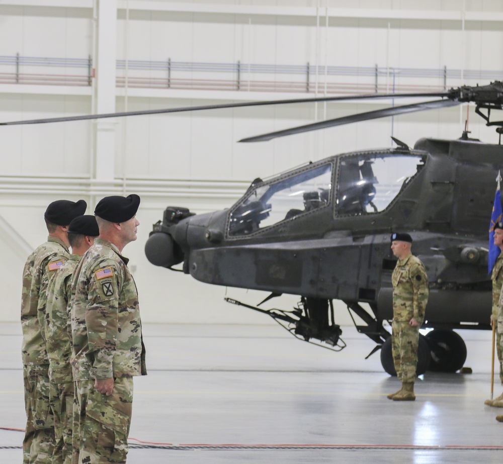 TF Dragon receives the 'Lt. Gen. Ellis D. Parker Award' for the &quot;Top Aviation Battalion of the Year&quot;