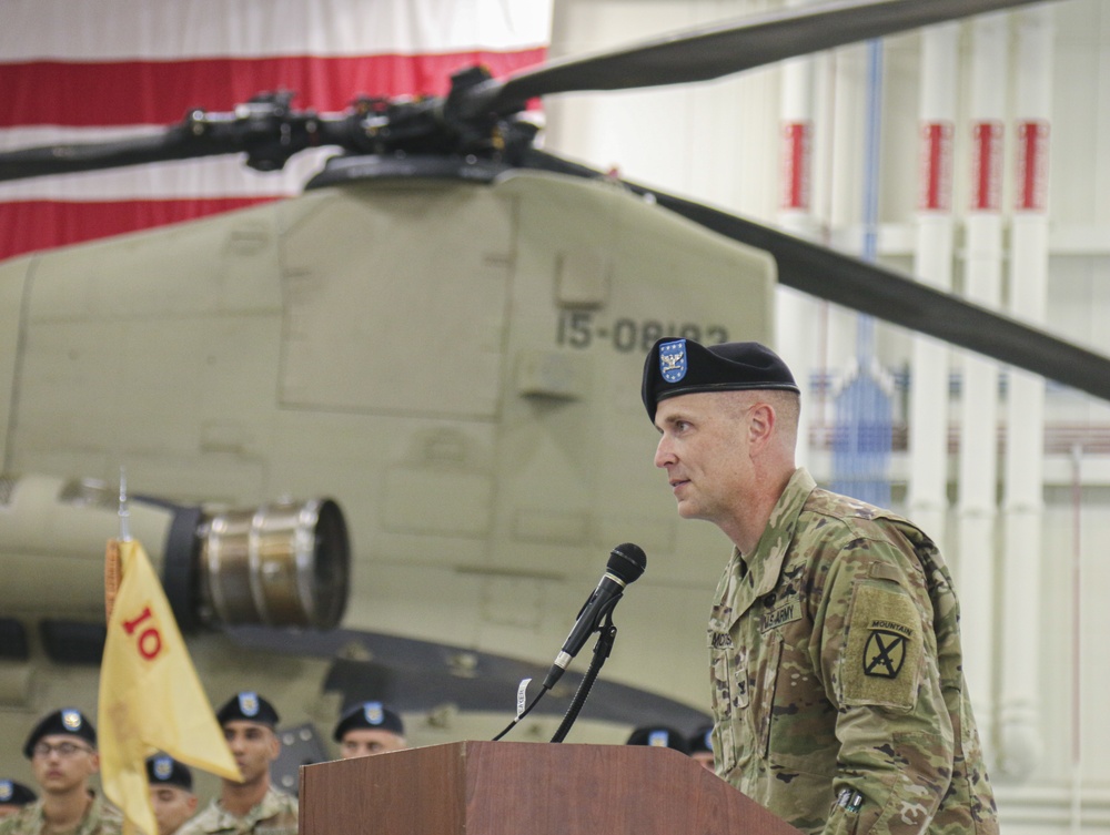 TF Dragon receives the 'Lt. Gen. Ellis D. Parker Award' for the &quot;Top Aviation Battalion of the Year&quot;