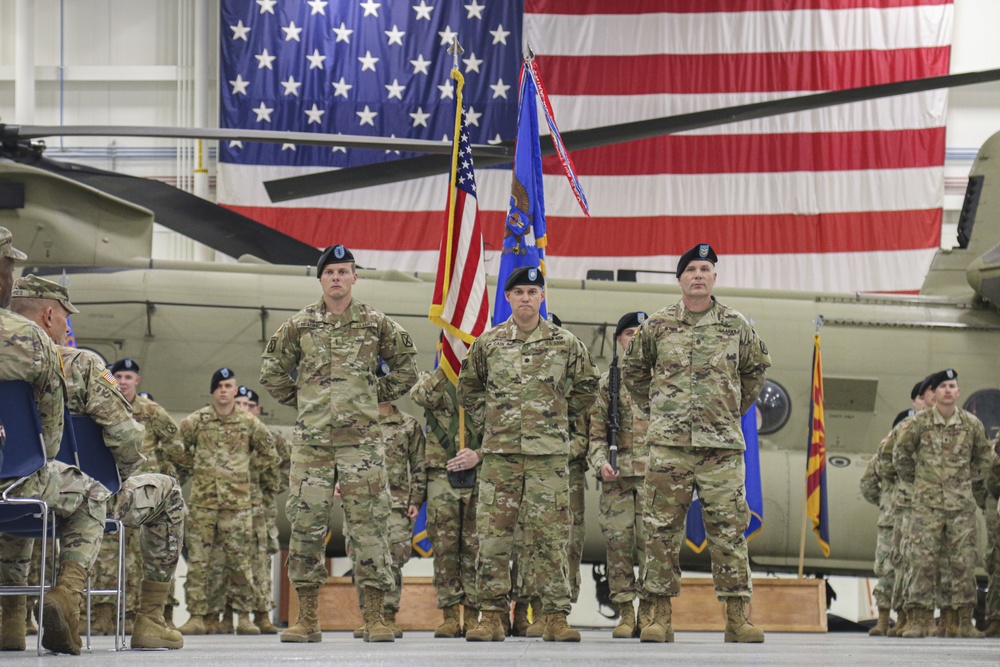 TF Dragon receives the 'Lt. Gen. Ellis D. Parker Award' for the &quot;Top Aviation Battalion of the Year&quot;