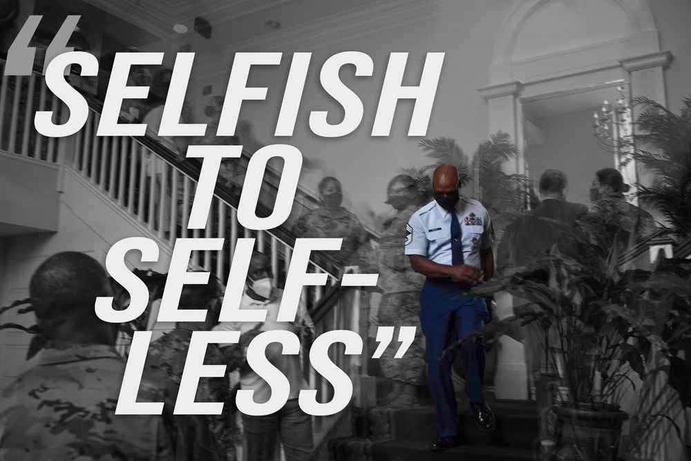 Selfish to selfless: an Airman's 32-year journey