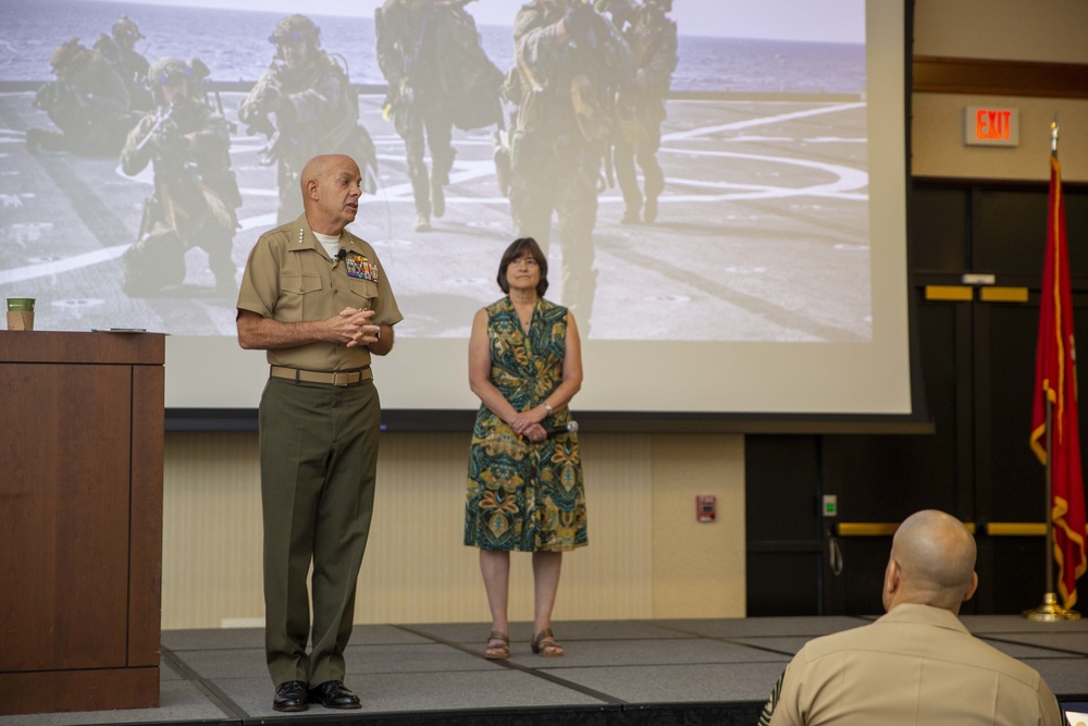 Top enlisted Marine hosts Sergeant Major of the Marine Corps Symposium