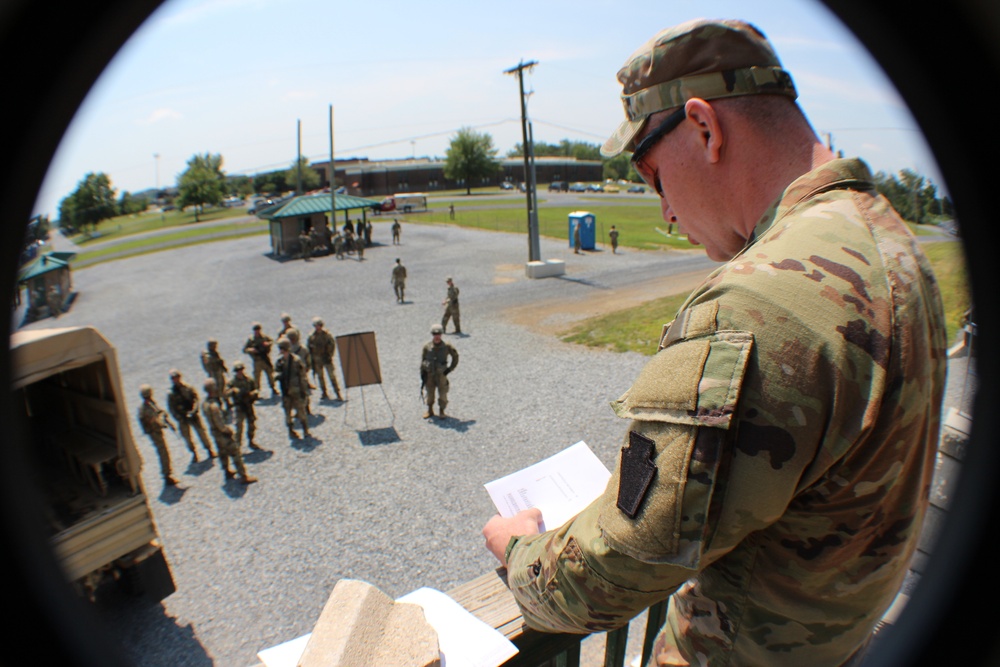 109th Infantry Battalion Trains for Deployment