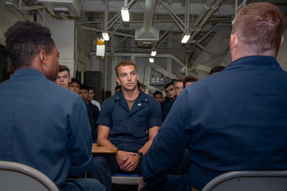 Midshipmen Summer Cruise Aboard Kearsarge