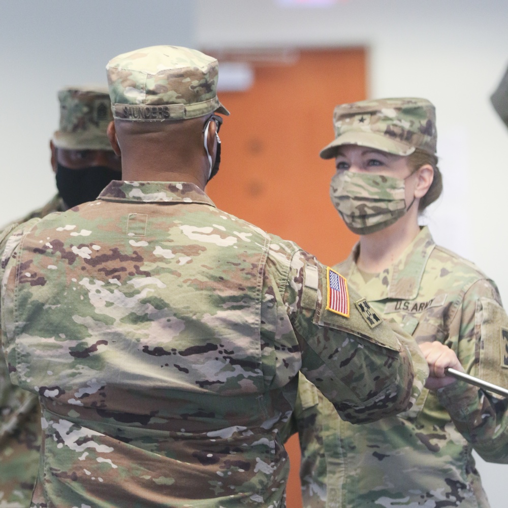 143d Sustainment Command (Expeditionary) Change of Responsibility Ceremony