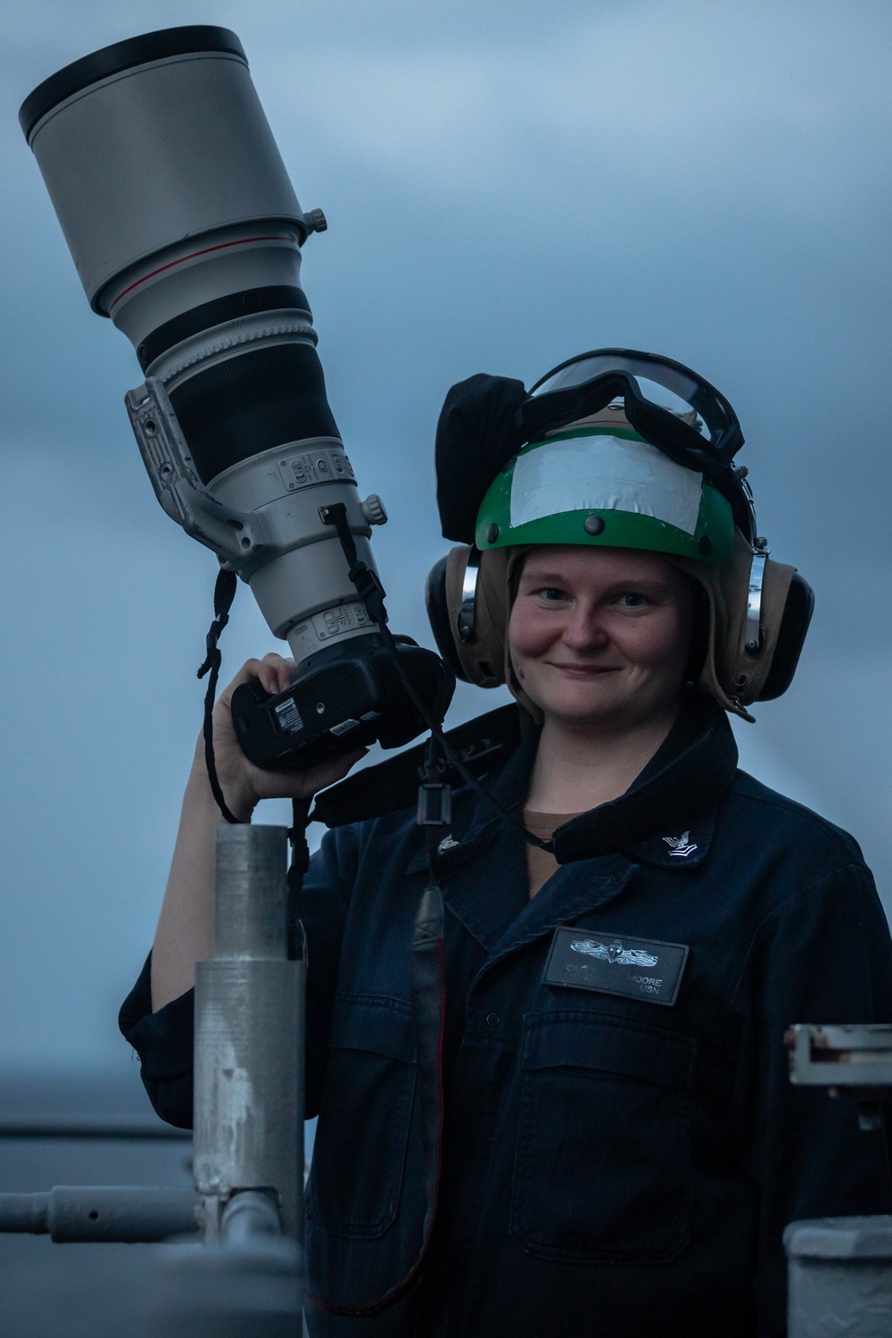 Mass Communications Specialist Poses For A Photo