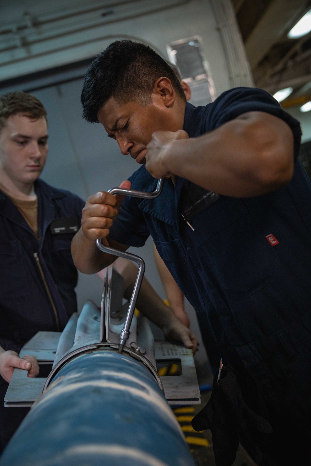 Kearsarge Sailors Build Training Bomb