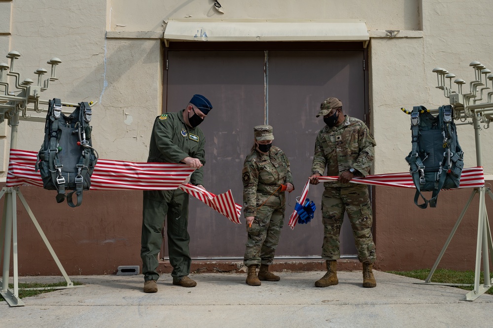 Barksdale reopens aircrew flight equipment building