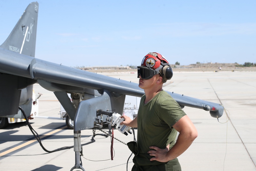 VMAT-203 Marines are ready for takeoff