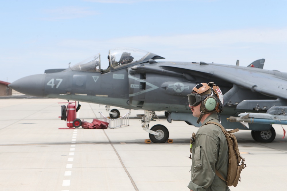 VMAT-203 Marines are ready for takeoff