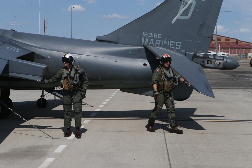 VMAT-203 Marines are ready for takeoff