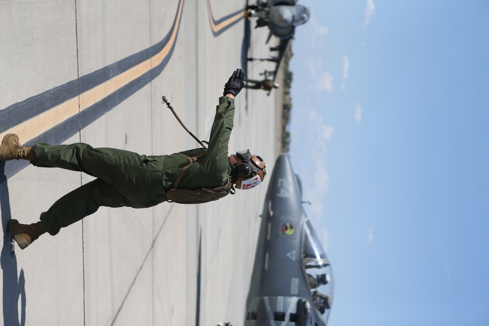VMAT-203 Marines are ready for takeoff