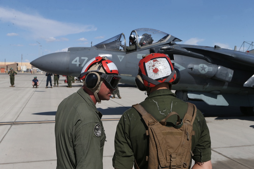 VMAT-203 Marines are ready for takeoff