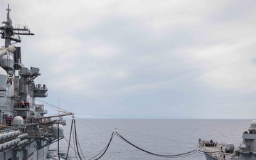 Fueling-at-Sea: Kearsarge Conducts FAS during Large Scale Exercise 2021