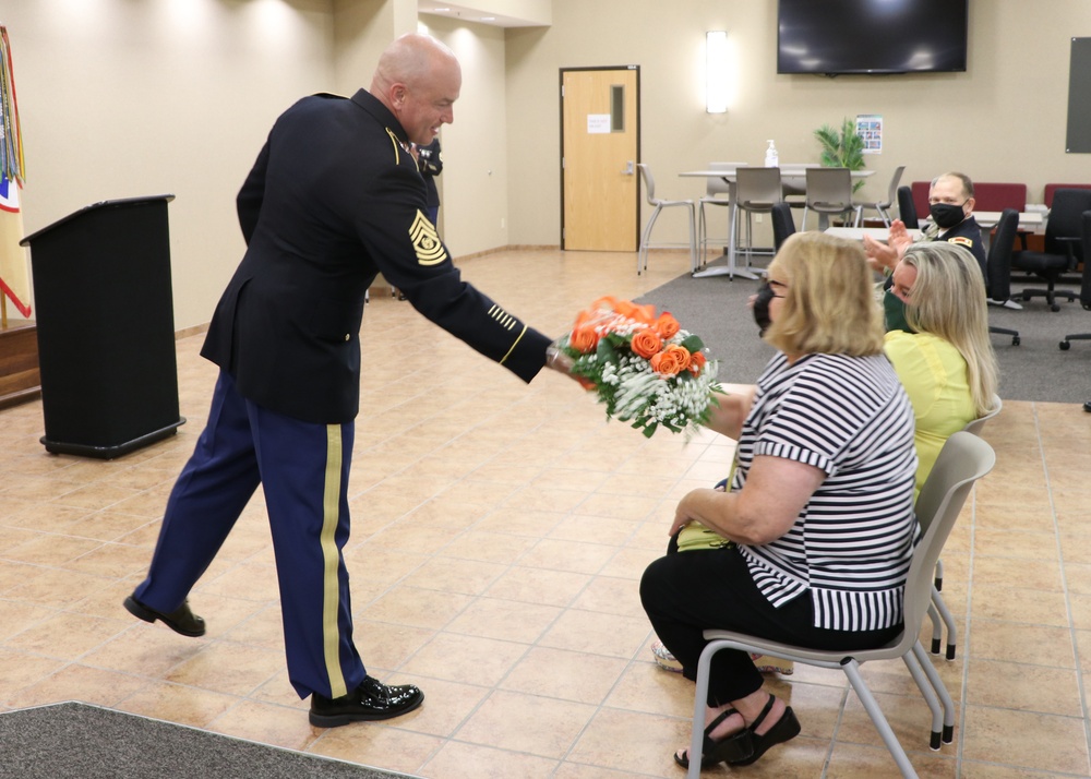 CSM Webb Promotion Ceremony