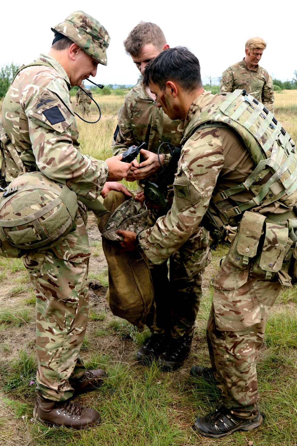 British Parachute Regiment train in Michigan