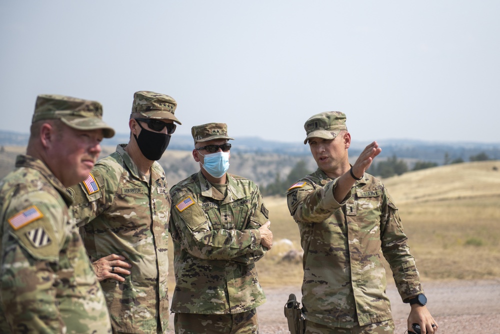 Chief of the National Guard Bureau visits the Wyoming National Guard