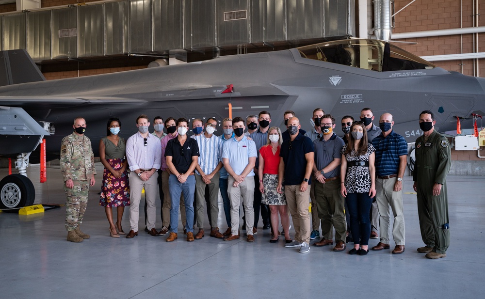 STAFDEL tours Nellis