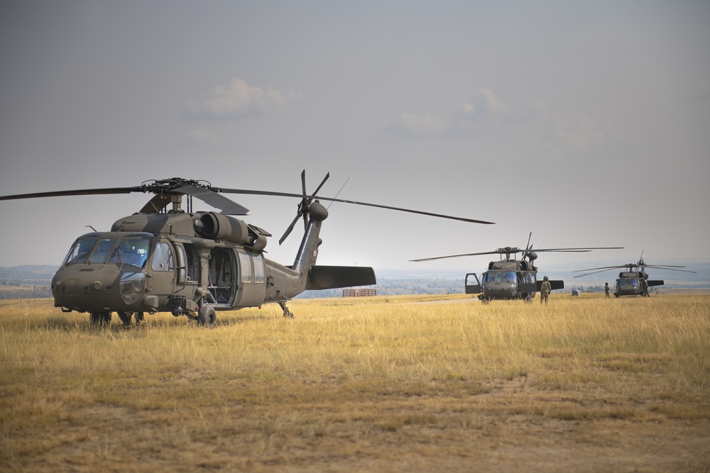 Chief of the National Guard Bureau visits the Wyoming National Guard