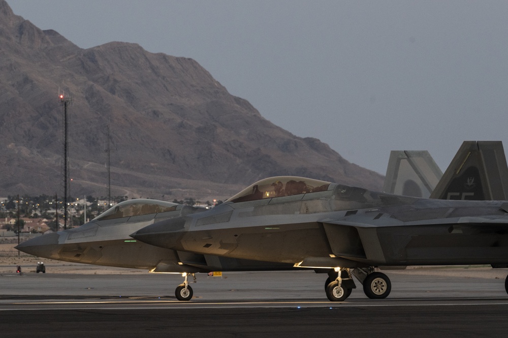 Red Flag Nellis: Into the night