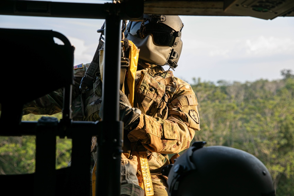 Garuda Shield 2021: Jungle Penetrator Hoist Training