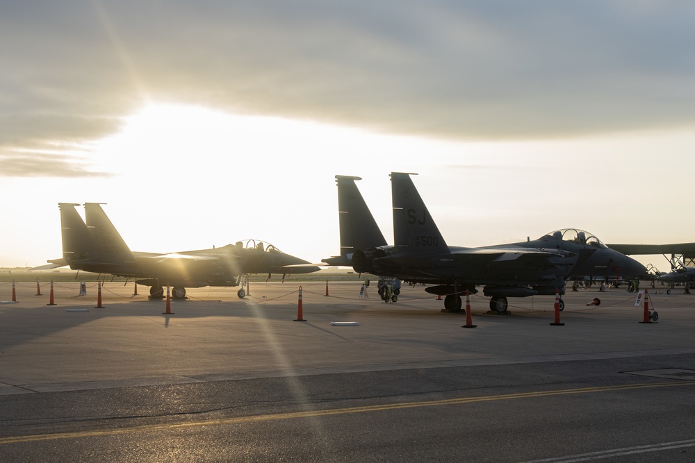 F-15E Strike Eagles visit Laughlin