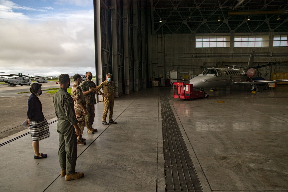 UNC-R and GOJ representatives visit MCAS Futenma