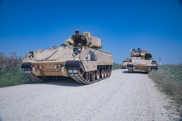 "Iron Rangers" Off-Load Military Vehicles at MK Air Base
