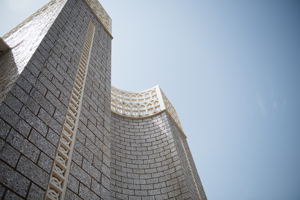 East Africa service members tour local Djiboutian cathedral