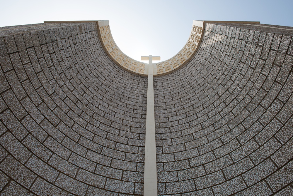 East Africa service members tour local Djiboutian cathedral