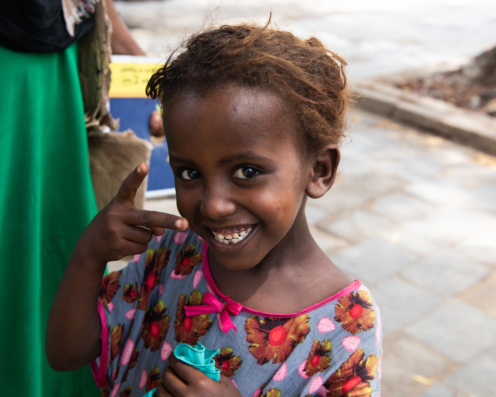 East Africa service members volunteer at local orphanage