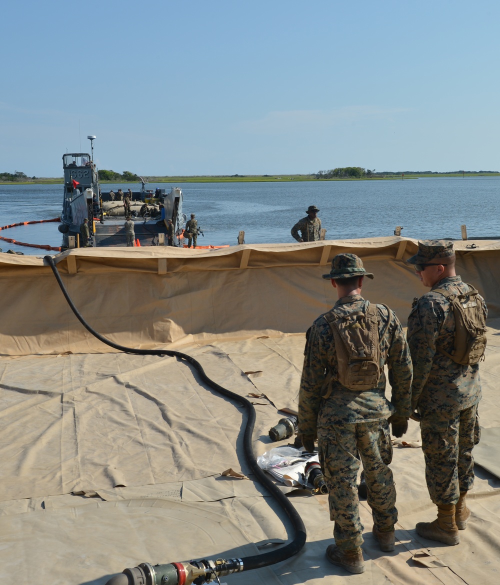 Bulk Fuels Over the Beach