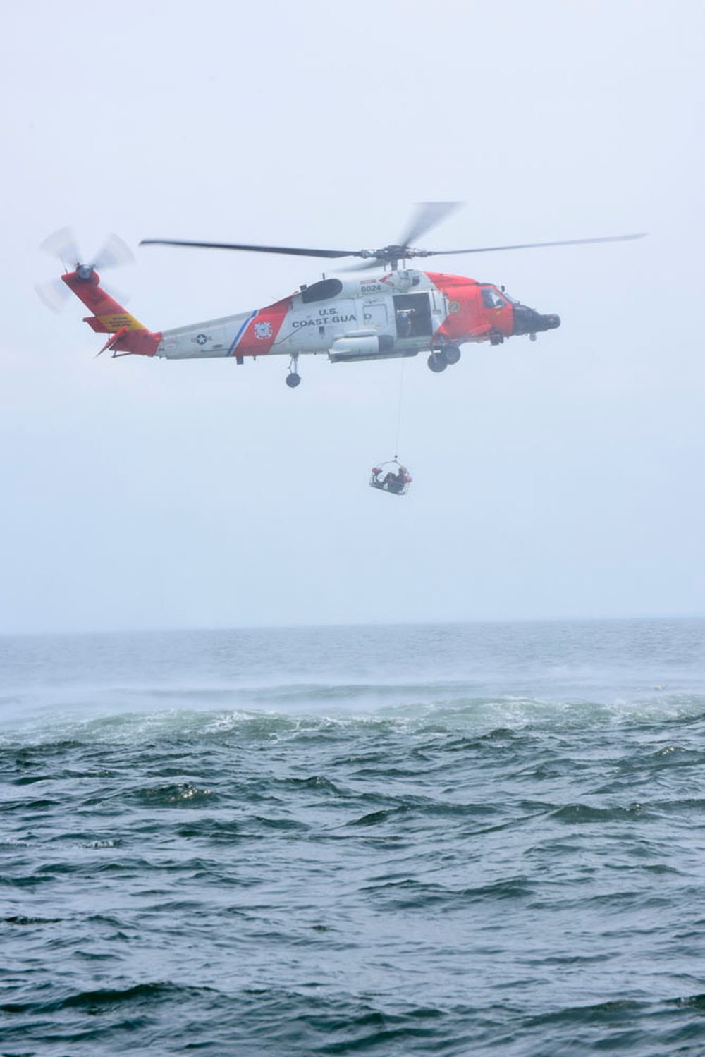 Dvids Images Coast Guard Conducts Helicopter Hoist Training Off