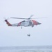 Coast Guard conducts helicopter hoist training off Virginia coast