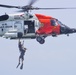 Coast Guard conducts helicopter hoist training off Virginia coast