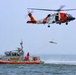 Coast Guard conducts helicopter hoist training off Virginia coast