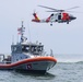 Coast Guard conducts helicopter hoist training off Virginia coast