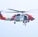 Coast Guard conducts helicopter hoist training off Virginia coast