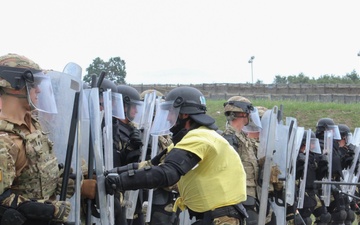 Crowd and Riot Control Training at Camp Novo Selo, Kosovo