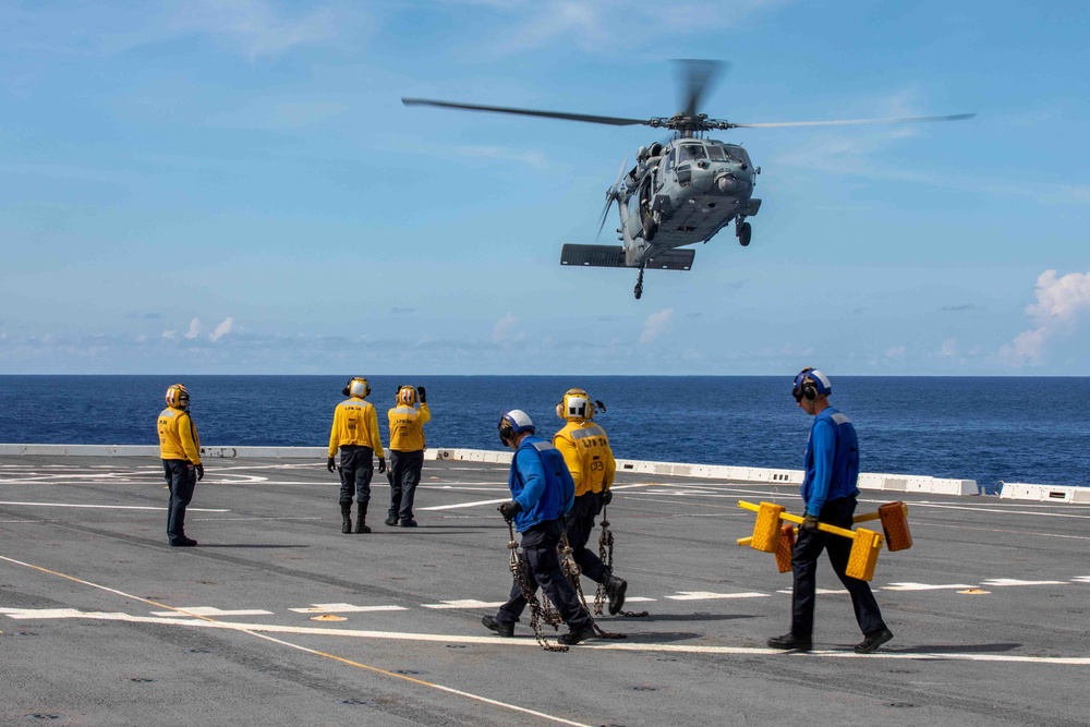 USS Arlington Sailors participate in Large-Scale Exercise 2021