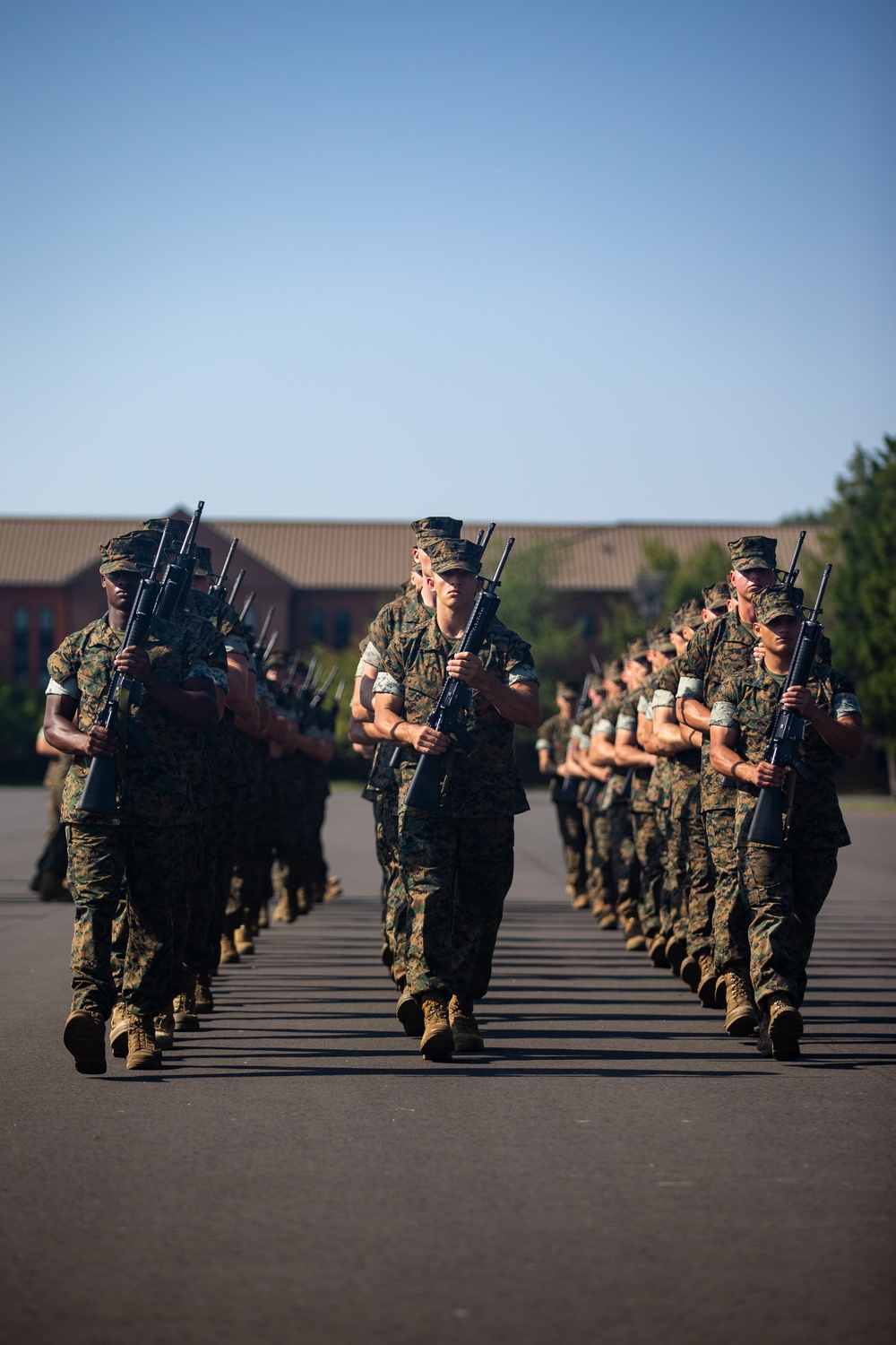 OCS Alpha Company Close Order Drill